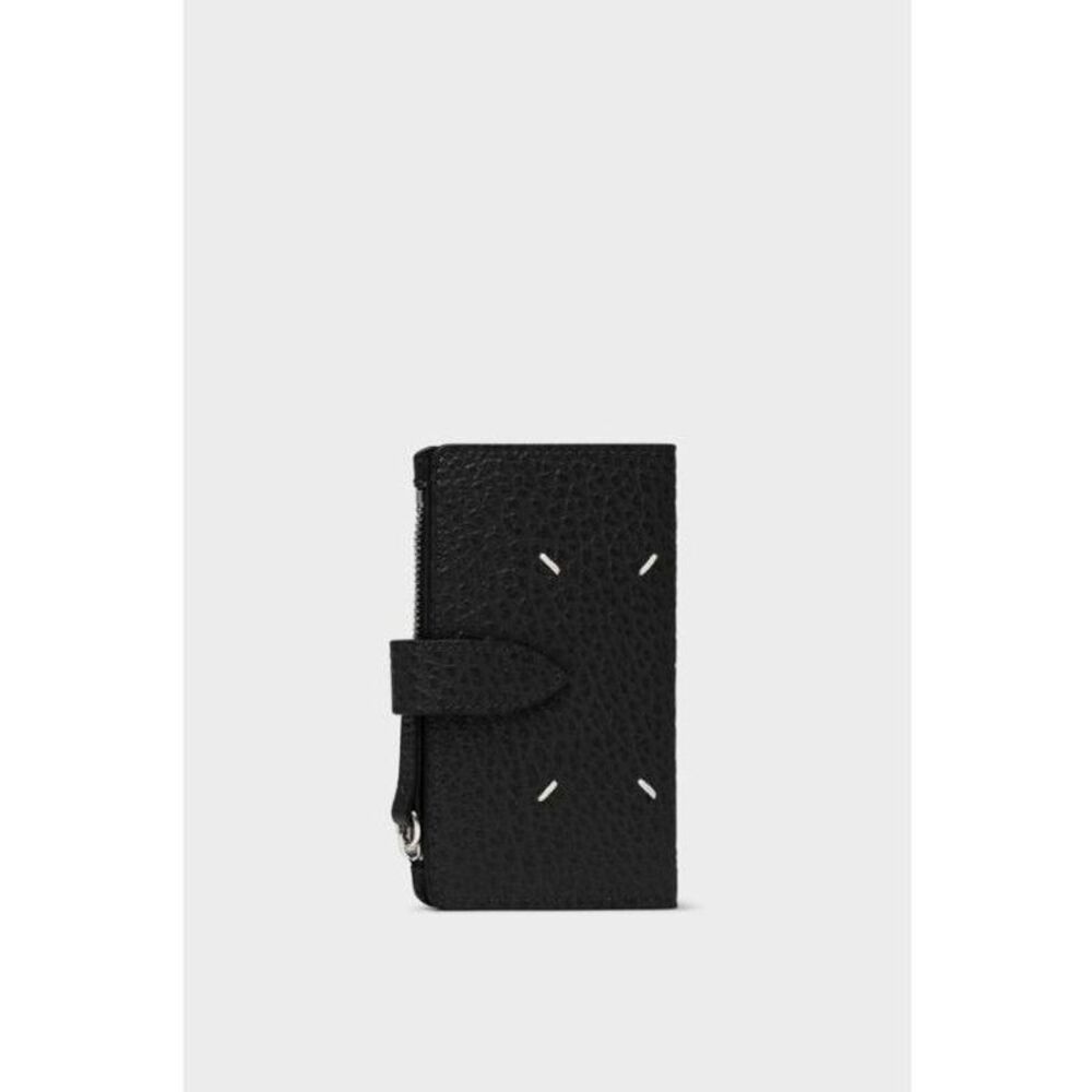 Signature Stitch Zip Wallet